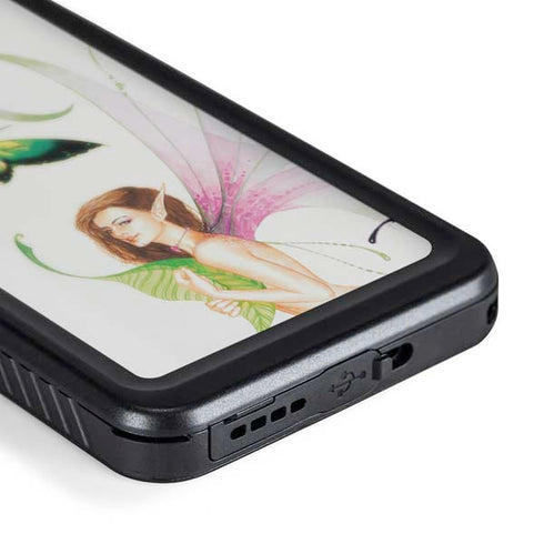Butterfly Fairy by LA Williams Galaxy S24 Plus Waterproof Case